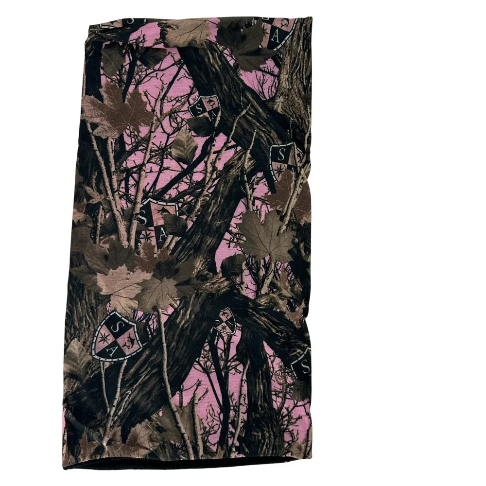 SAS Co Frost Tech Fleece Face Shield Pink‎ Camo Thermal Protection Cold Wind